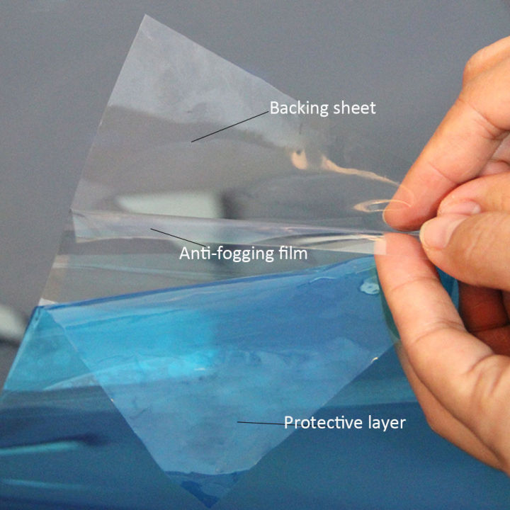 Kaufe 5 Stück Nano Antibeschlag Auto Rückspiegel Schutzfolie Antibeschlag  Auto Transparente Folie Schutzfolie